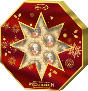 

Шоколадные конфеты Mirabell Mozartkugeln Octagon Gift 300 г