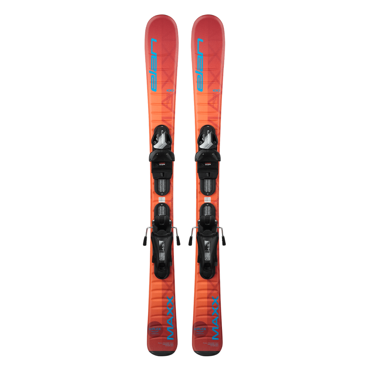 Горные лыжи Elan Maxx Orange JRS + EL 4.5 GW AC JRS 100-120, 23/24, 100