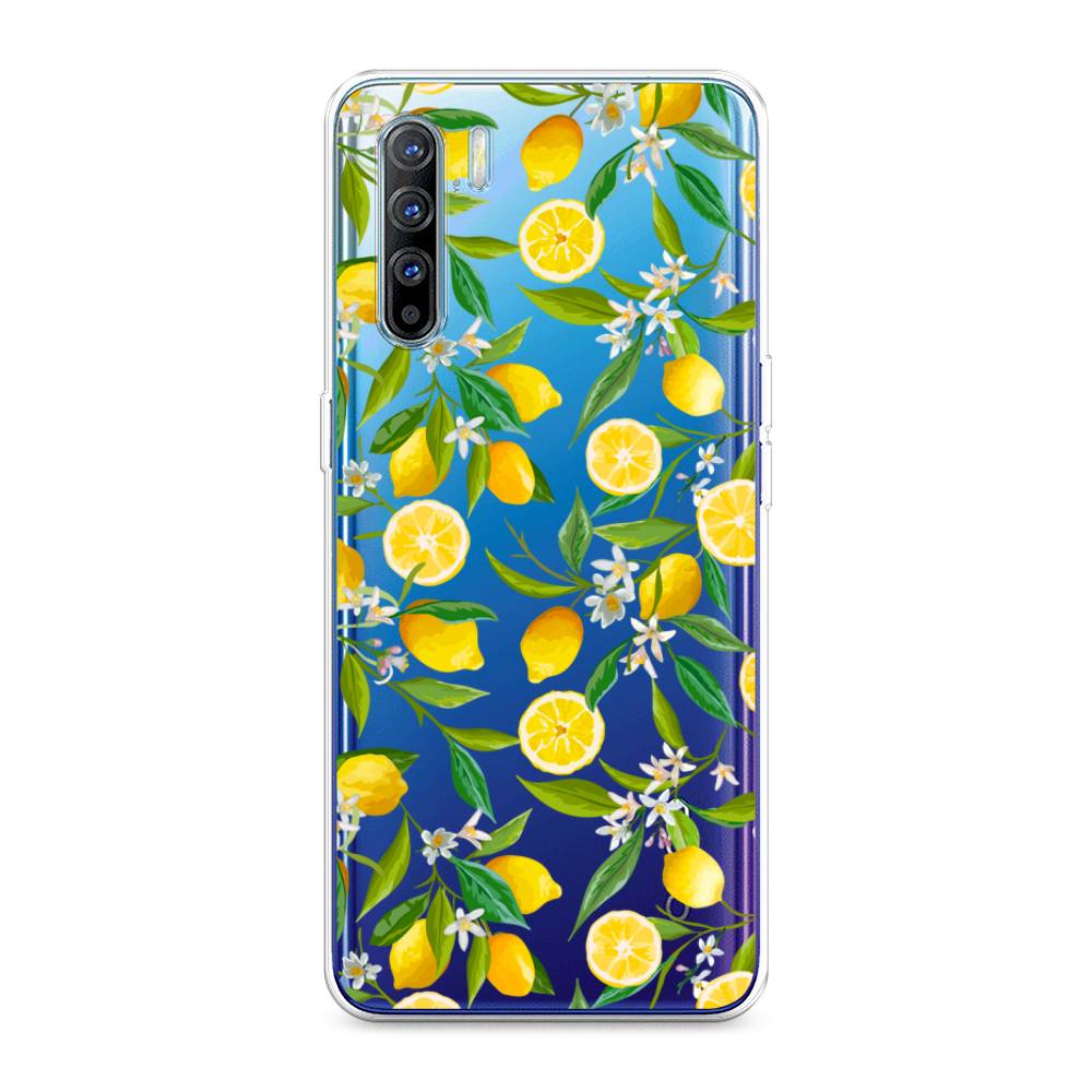 

Чехол Awog на Oppo A91/Reno 3 "Сочные лимоны", Разноцветный, 252450-10