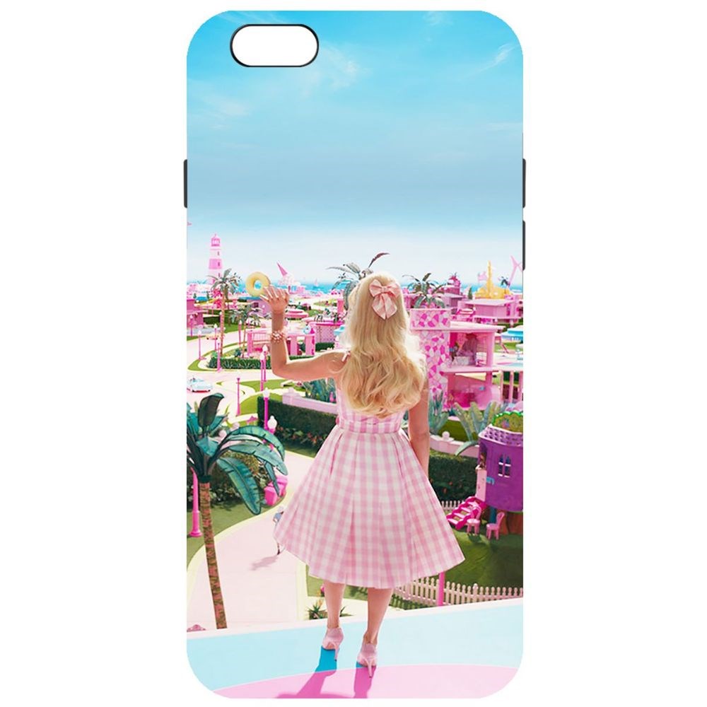 

Чехол-накладка Krutoff Soft Case Барбиленд для iPhone 6 Plus/6s Plus черный