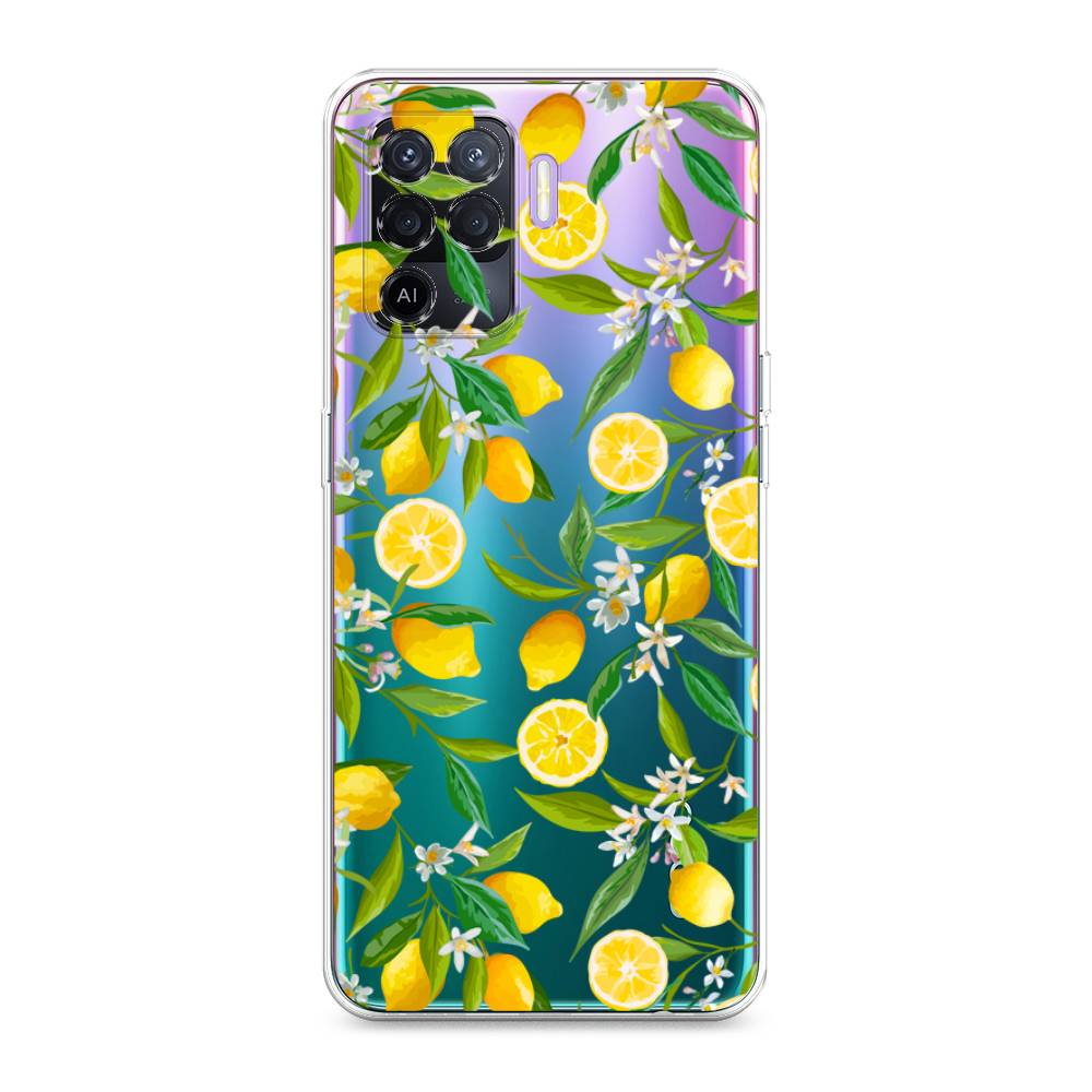 

Чехол Awog на Oppo Reno 5 Lite "Сочные лимоны", Разноцветный, 255150-10