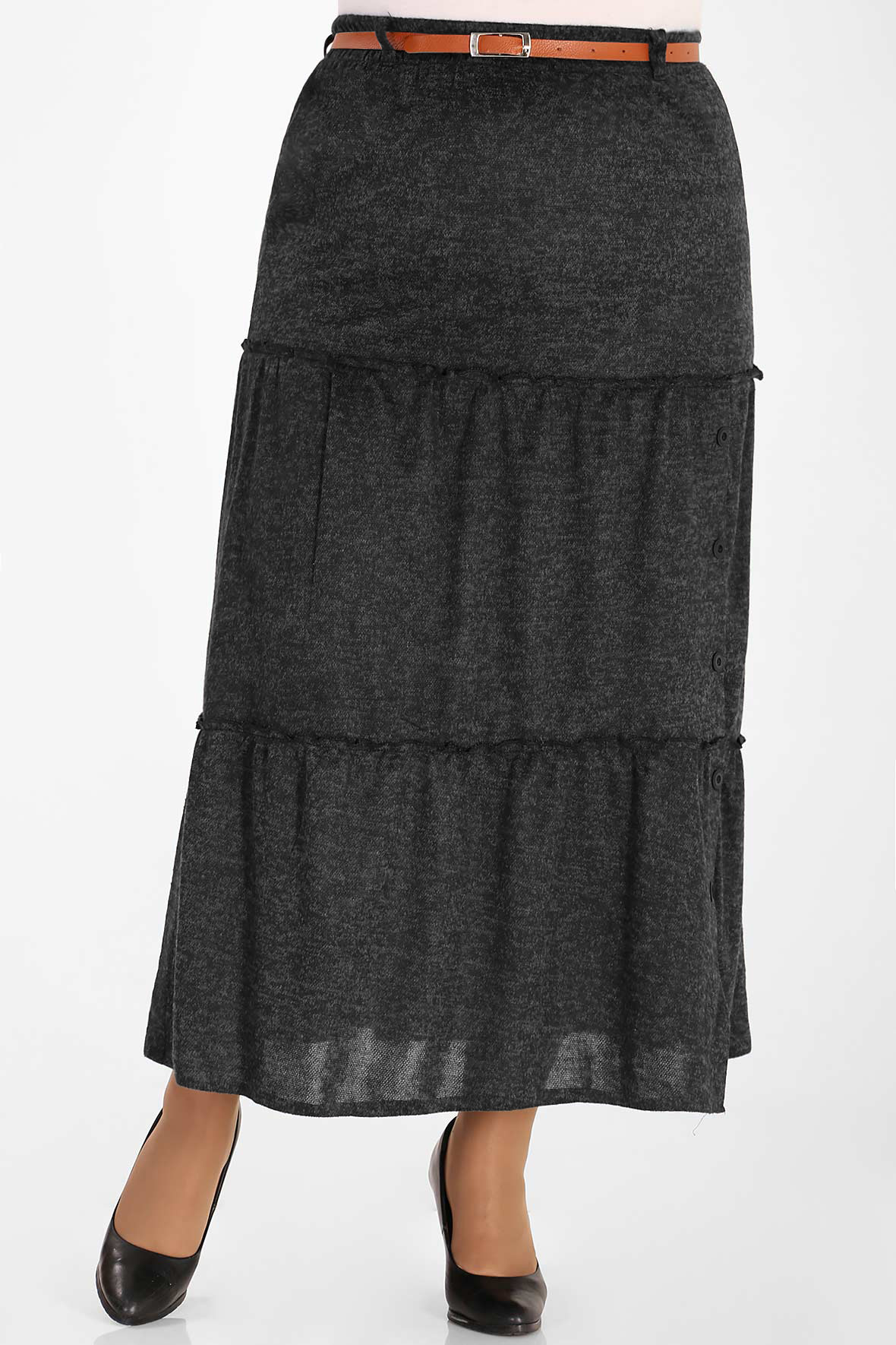 

Юбка женская AlmondShop 2В 0965.С1 черная 54 RU, Черный, 2В 0965.С1