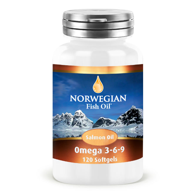 Купить Омега-3 Масло лосося Norwegian Fish Oil капсулы 120 шт.