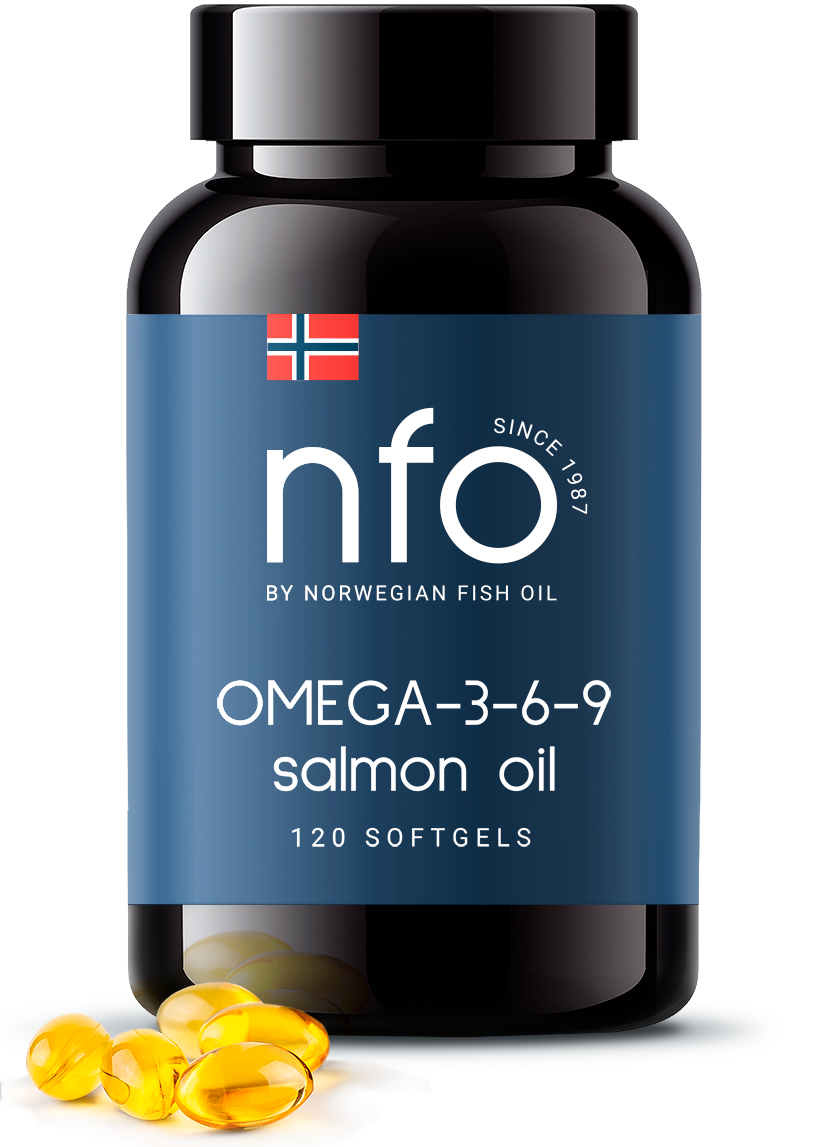 Омега-3 Масло лосося Norwegian Fish Oil капсулы 120 шт.