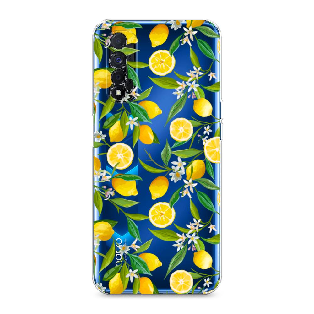 

Чехол Awog на Realme Narzo 30 4G "Сочные лимоны", Разноцветный, 257650-10