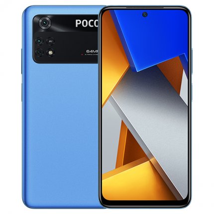 фото Смартфон poco m4 pro 128gb cool blue