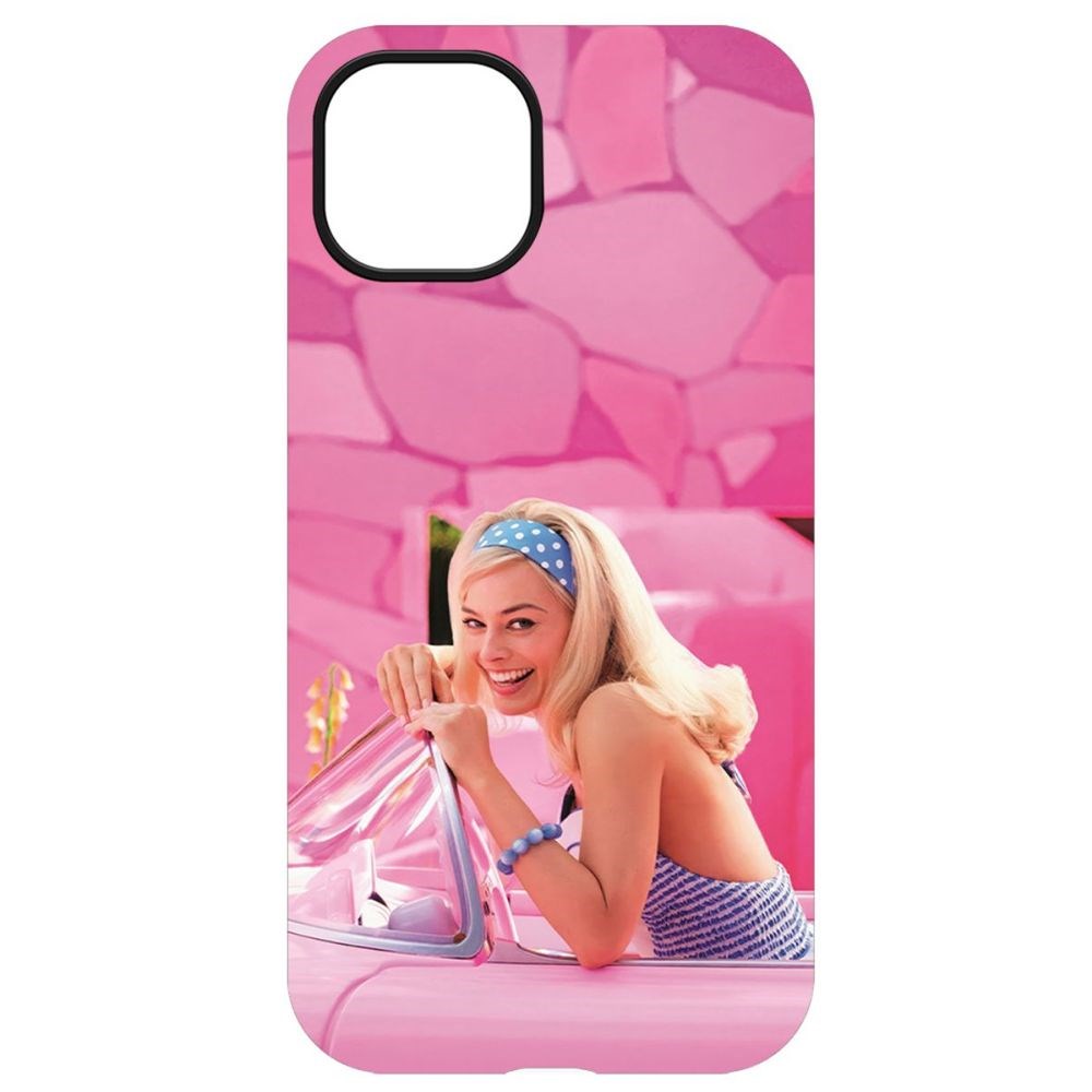 

Чехол-накладка Krutoff Soft Case Барби в розовом для iPhone 13 черный