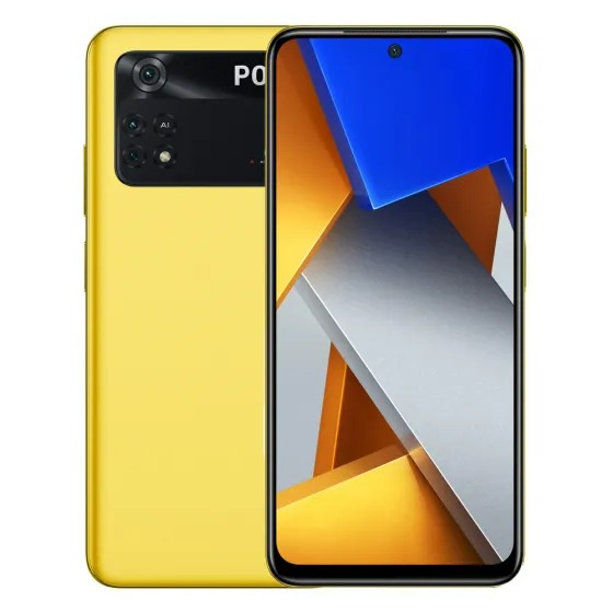 фото Смартфон poco m4 pro 128gb yellow