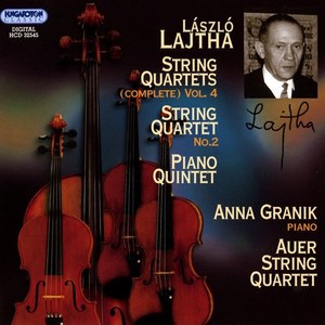 LAJTHA, L.: String Quartets (Complete), Vol. 4 - No. 2 / Piano Quintet