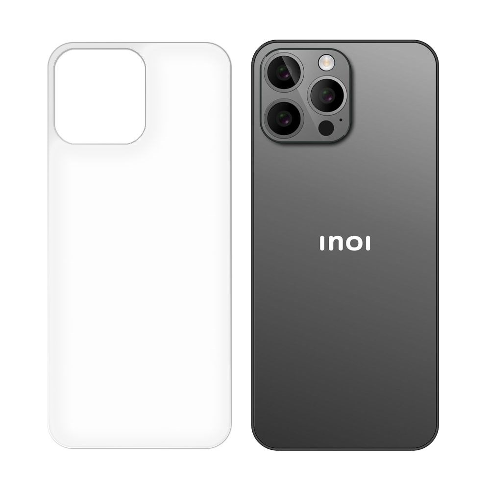 

Стекло защитное гибридное Krutoff для INOI Note 13s задняя сторона