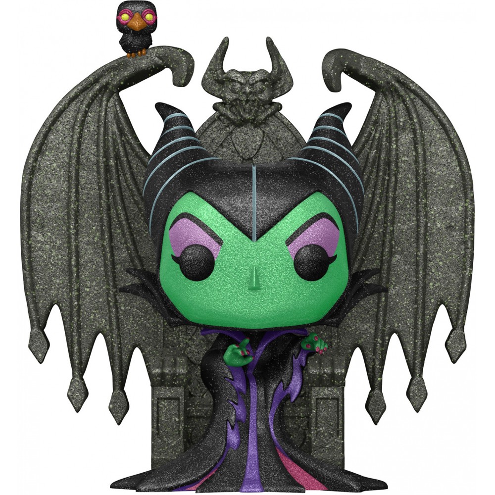 Фигурка Funko POP! Deluxe Disney Villains Maleficent on Throne DGLT Exc 58392 фигурка funko pop tv seinfeld george 53999