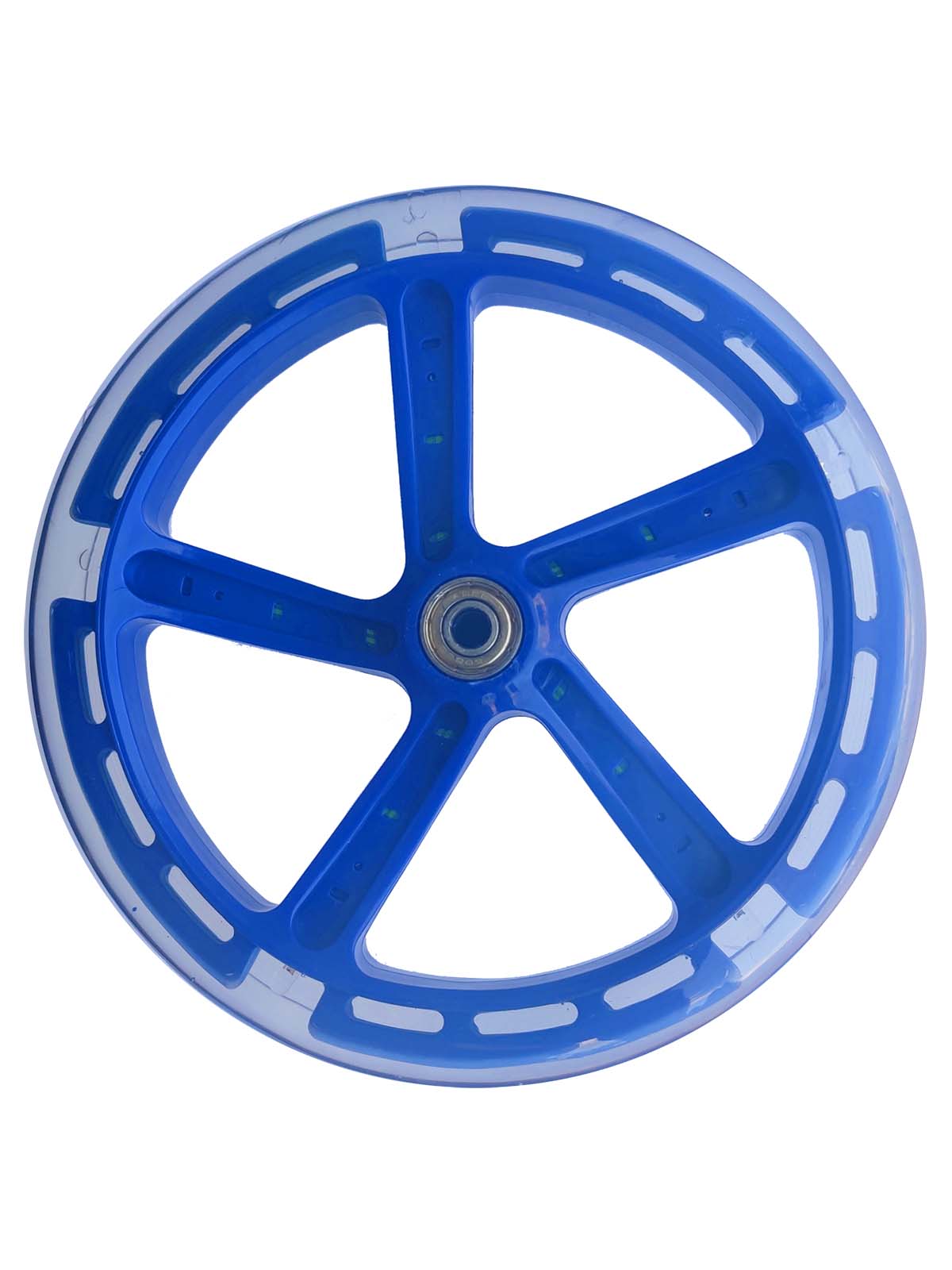 Светящееся колесо для самоката Sportsbaby 200/30 мм синий