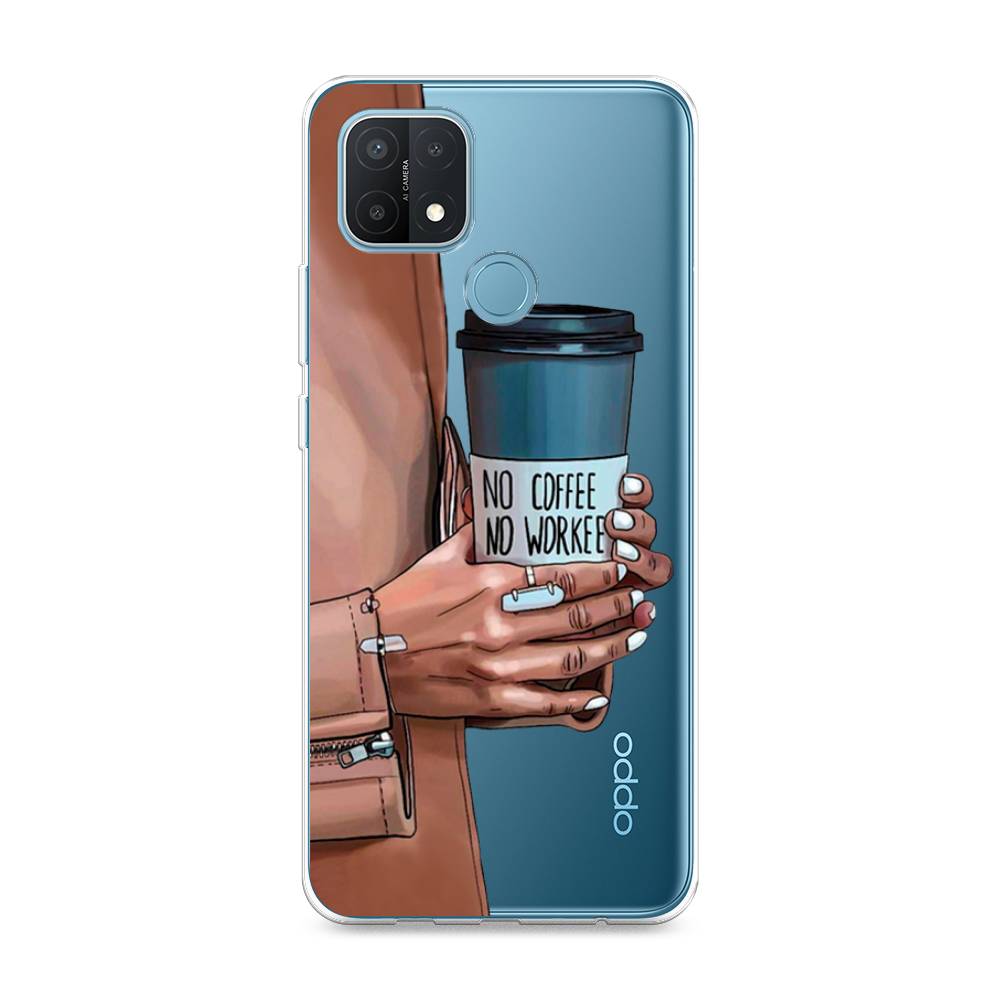 

Чехол Awog на Oppo A15/A15s "No coffee", Разноцветный, 255650-7