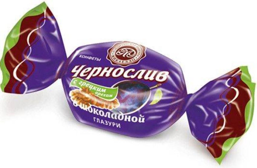 Конфеты Микаелло Чернослив с грецким орехом в шоколаде 3кг