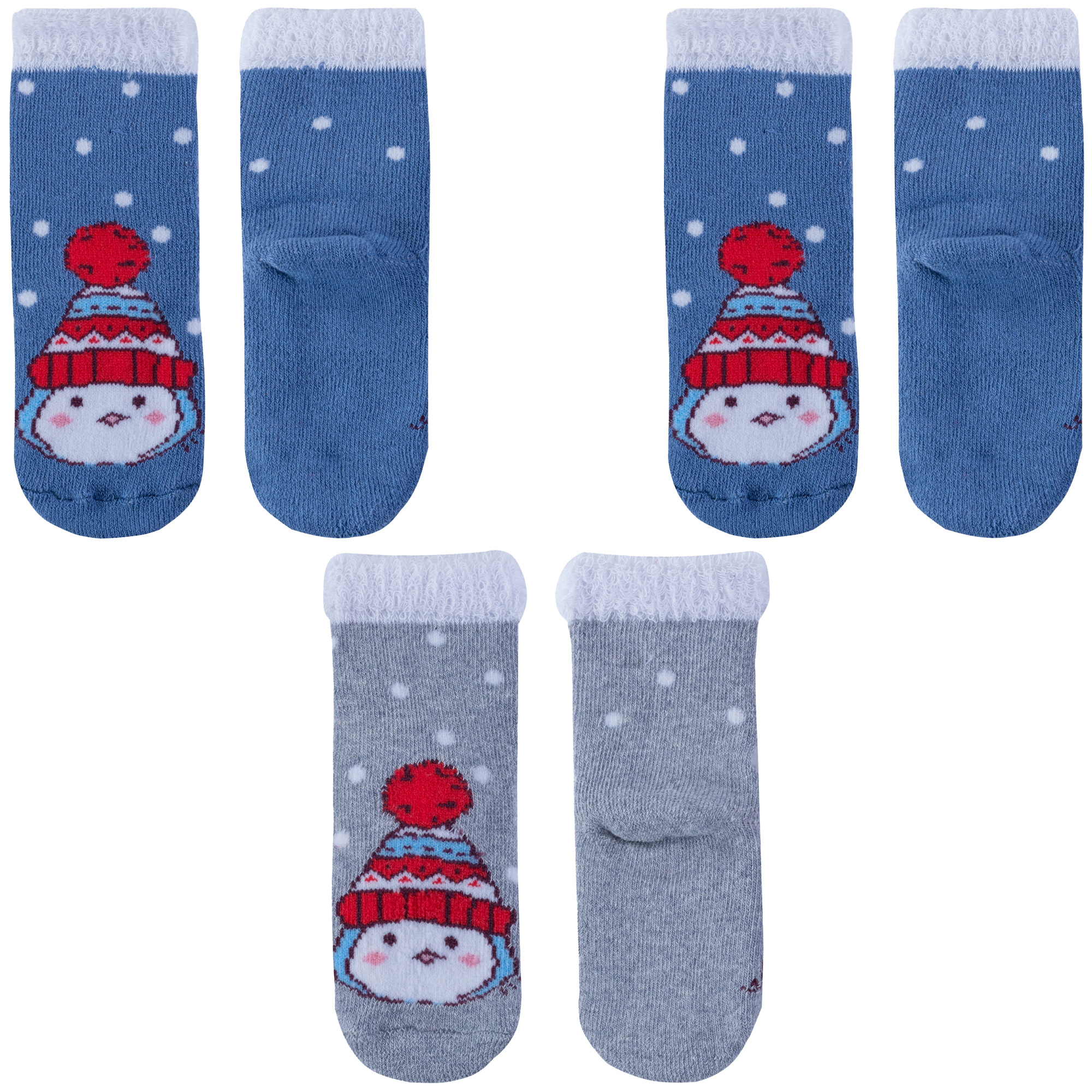 Носки детские НАШЕ 3-232С10, микс 1, 12