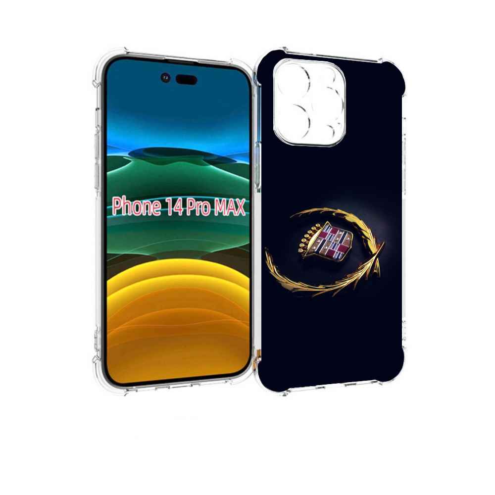 

Чехол MyPads cadillac 2 для iPhone 14 Pro Max, Прозрачный, Tocco