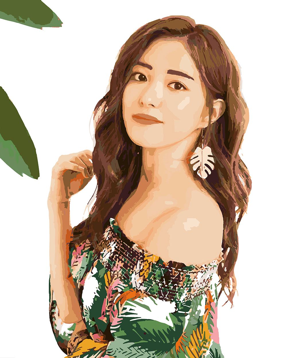 

Картина по номерам Красиво Красим Ли Се Ён, 70 х 80 см, Ли Се Ён