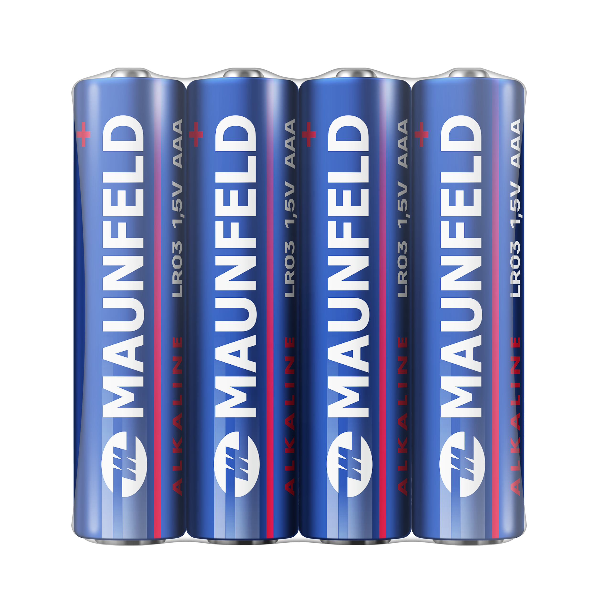 Батарейки MAUNFELD Alkaline ААА(LR03) MBLR03-SR40, спайка 4 шт.