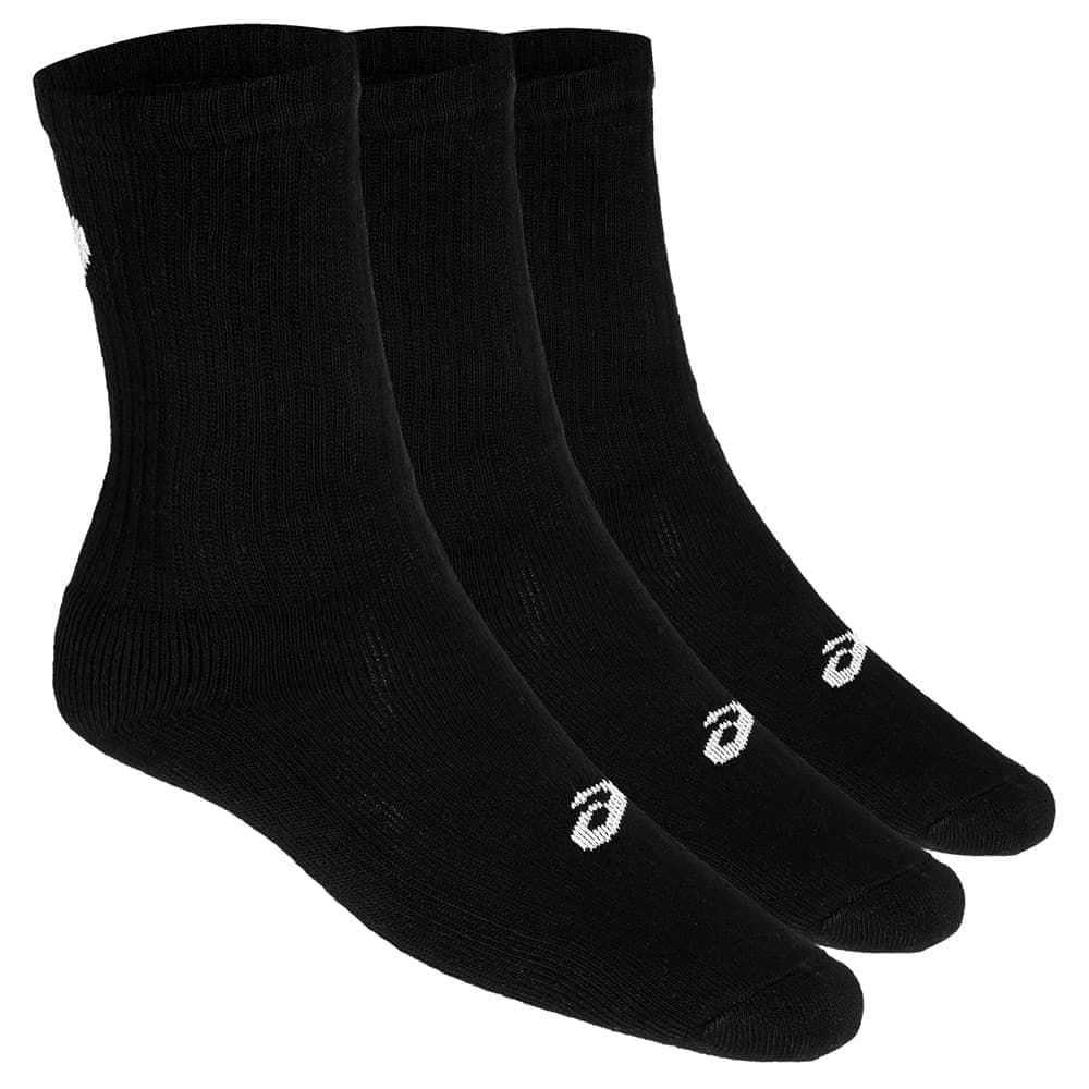 

Комплект носков унисекс Asics 155204-0900 черных 3, Черный, 155204-0900