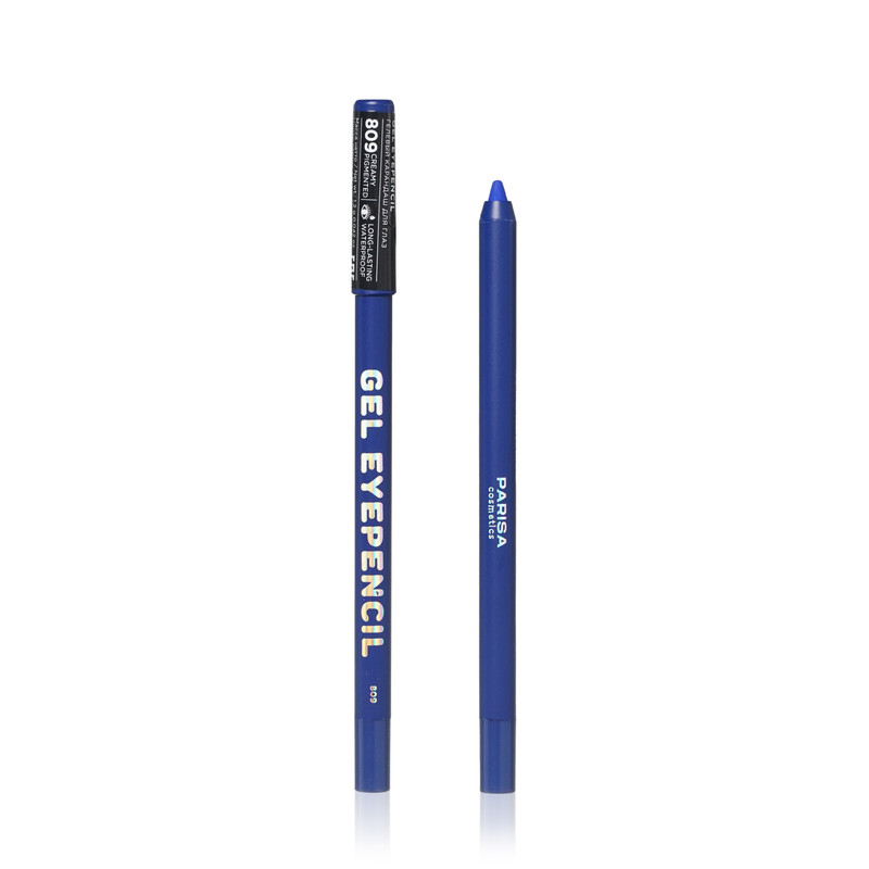 Карандаш для глаз Parisa Cosmetics Gel Eyepencil гелевый тон 809 Синий 1,2 г альбом 150 наклеек синий трактор весёлый день