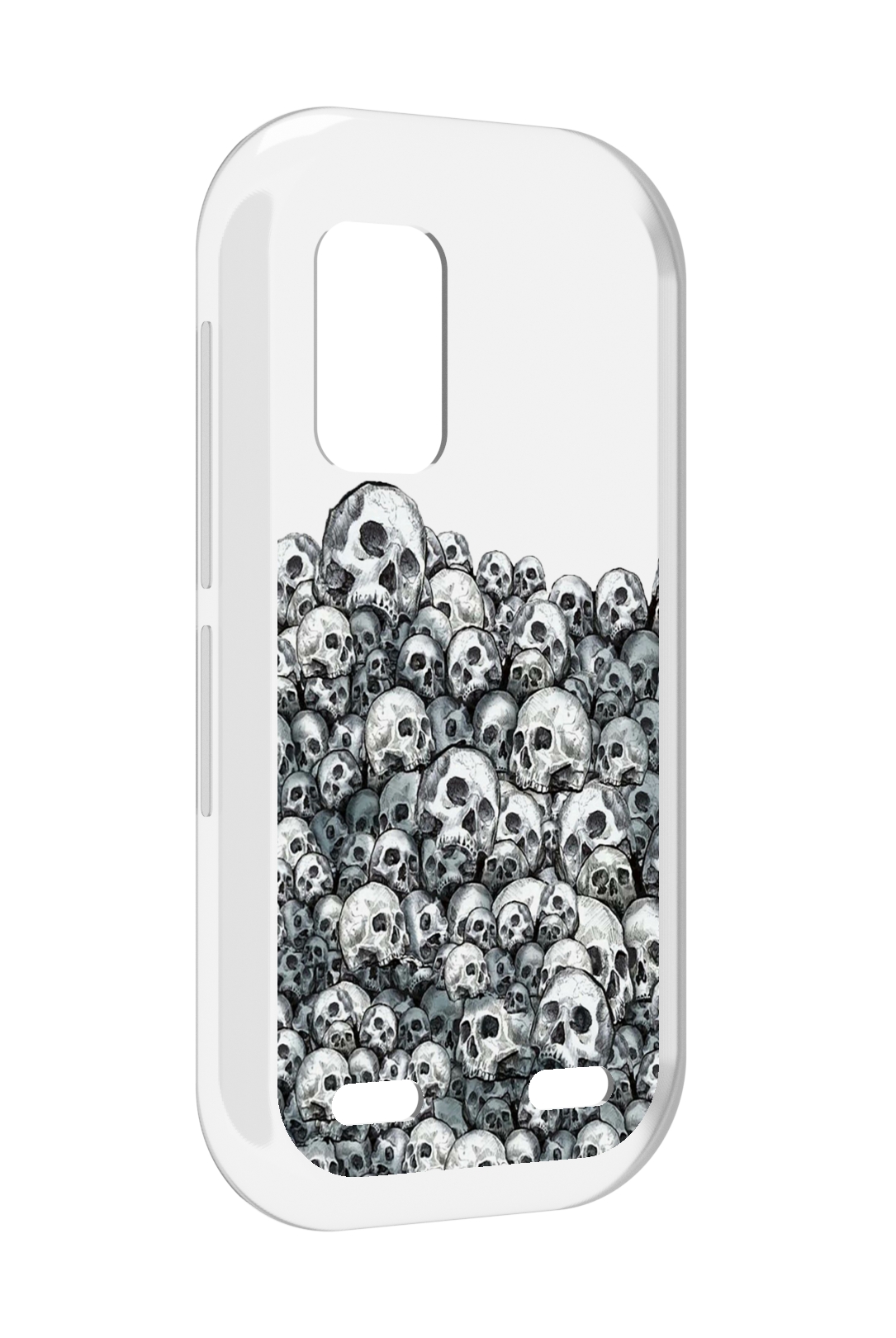 

Чехол MyPads гора из черепов для UleFone Armor X10 / X10 Pro, Прозрачный, Tocco
