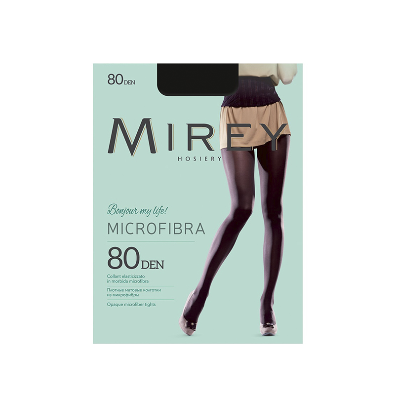 

Колготки женские Mirey Microfibra черные 3, Microfibra