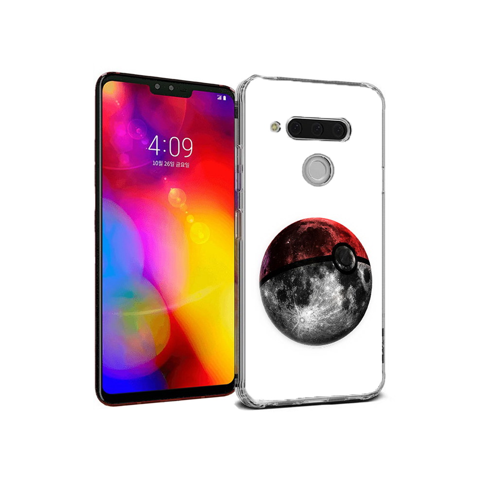 

Чехол MyPads Tocco для LG V40 ThinQ планета покебол (PT121590.74.543), Прозрачный, Tocco
