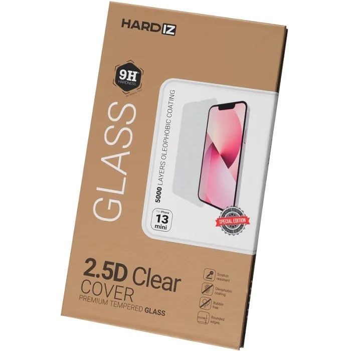 Защитное стекло Hardiz 2.5D Clear Cover Premium Tempered Glass для iPhone 13 mini