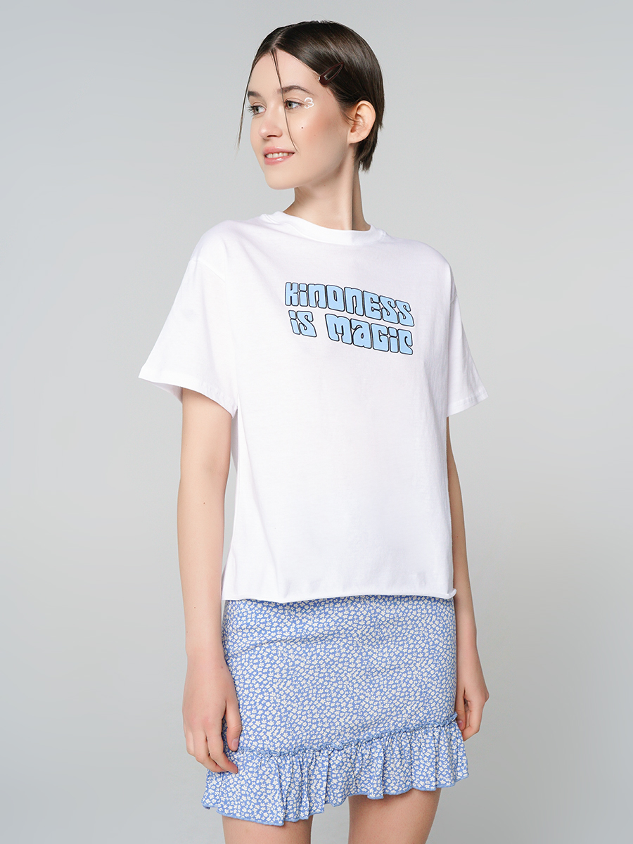 

Футболка женская ТВОЕ 90027 белая XL, 90027