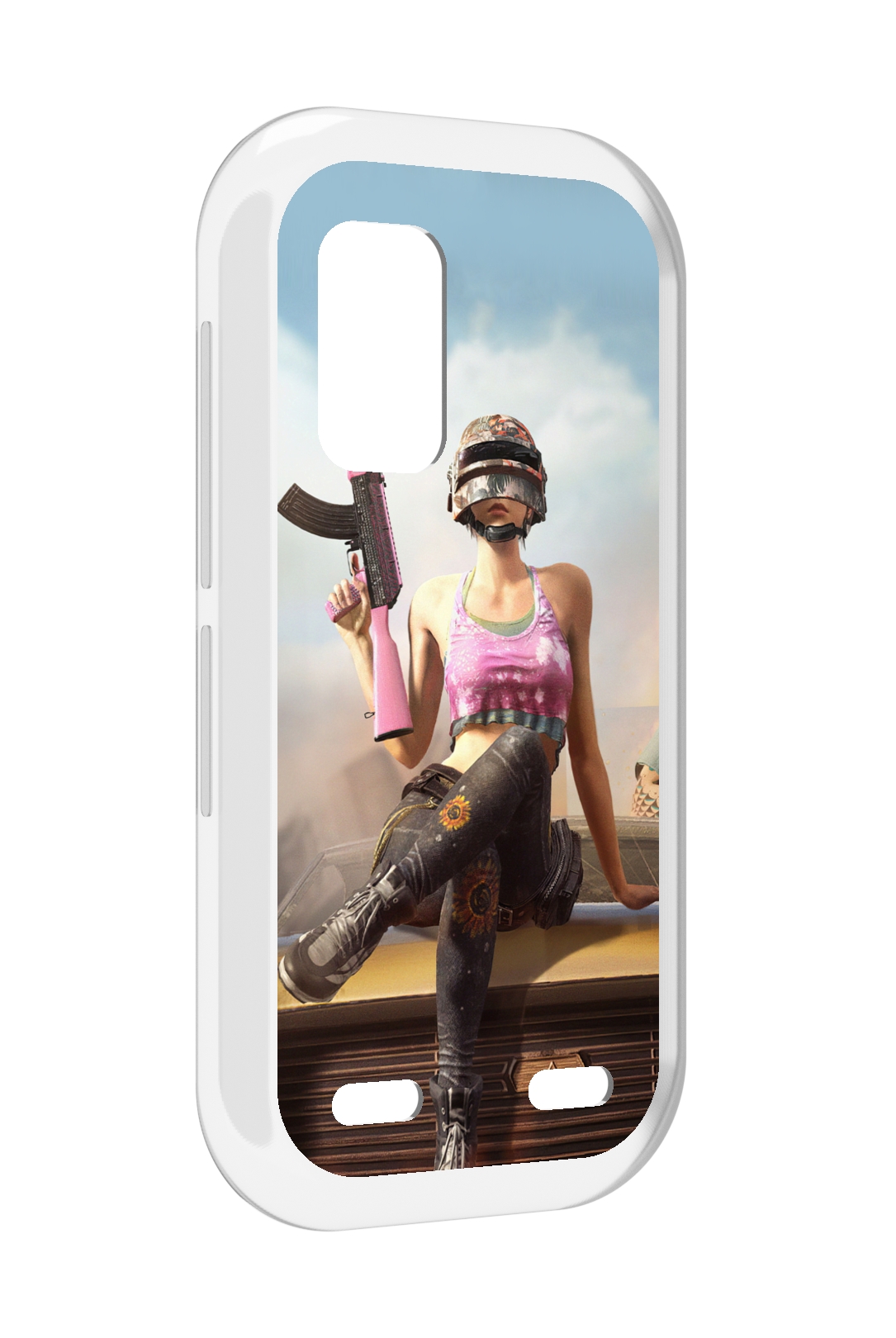 

Чехол MyPads девушка из PUBG для UleFone Armor X10 / X10 Pro, Прозрачный, Tocco