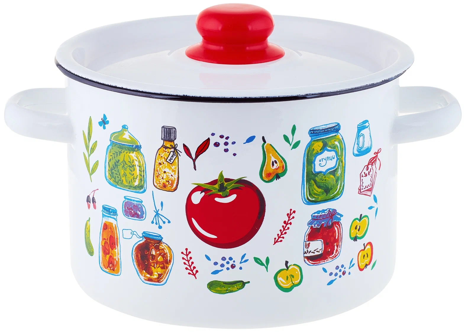 Кастрюля эмал цил Marinades 2,9л ТМ Appetite