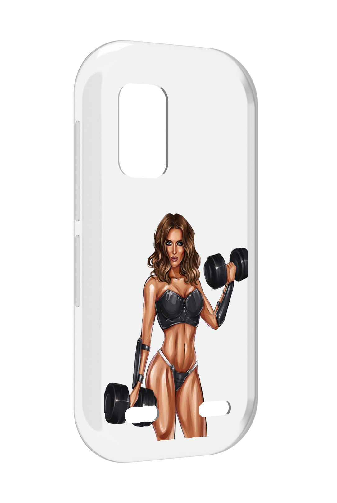 

Чехол MyPads девушка с гантелями спорт женский для UleFone Armor X10 / X10 Pro, Прозрачный, Tocco