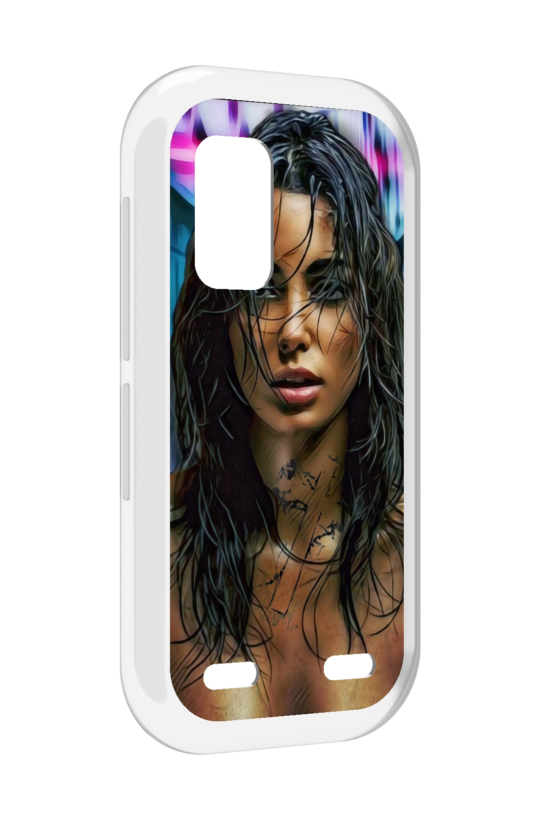 

Чехол MyPads девушка с мокрыми волосами женский для UleFone Armor X10 / X10 Pro, Прозрачный, Tocco
