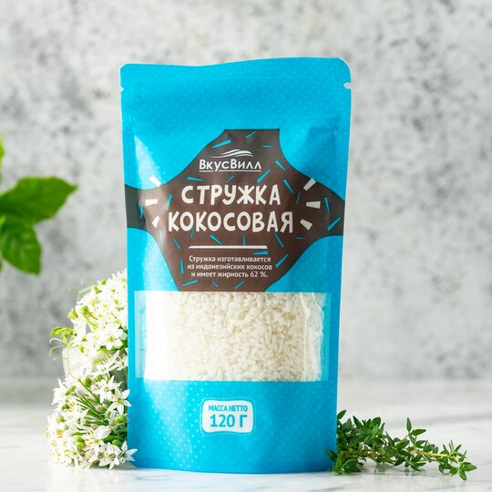 

Стружка ВкусВилл кокосовая 120 г