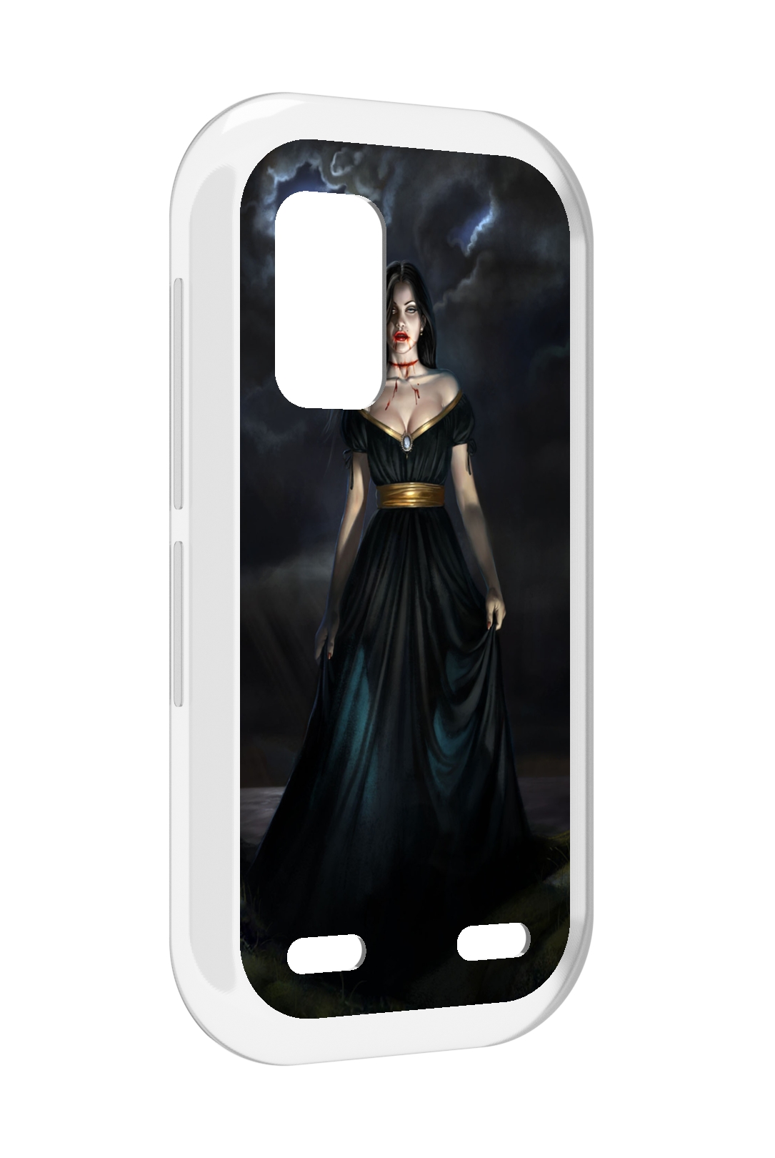 

Чехол MyPads девушка с порезом на горле женский для UleFone Armor X10 / X10 Pro, Прозрачный, Tocco