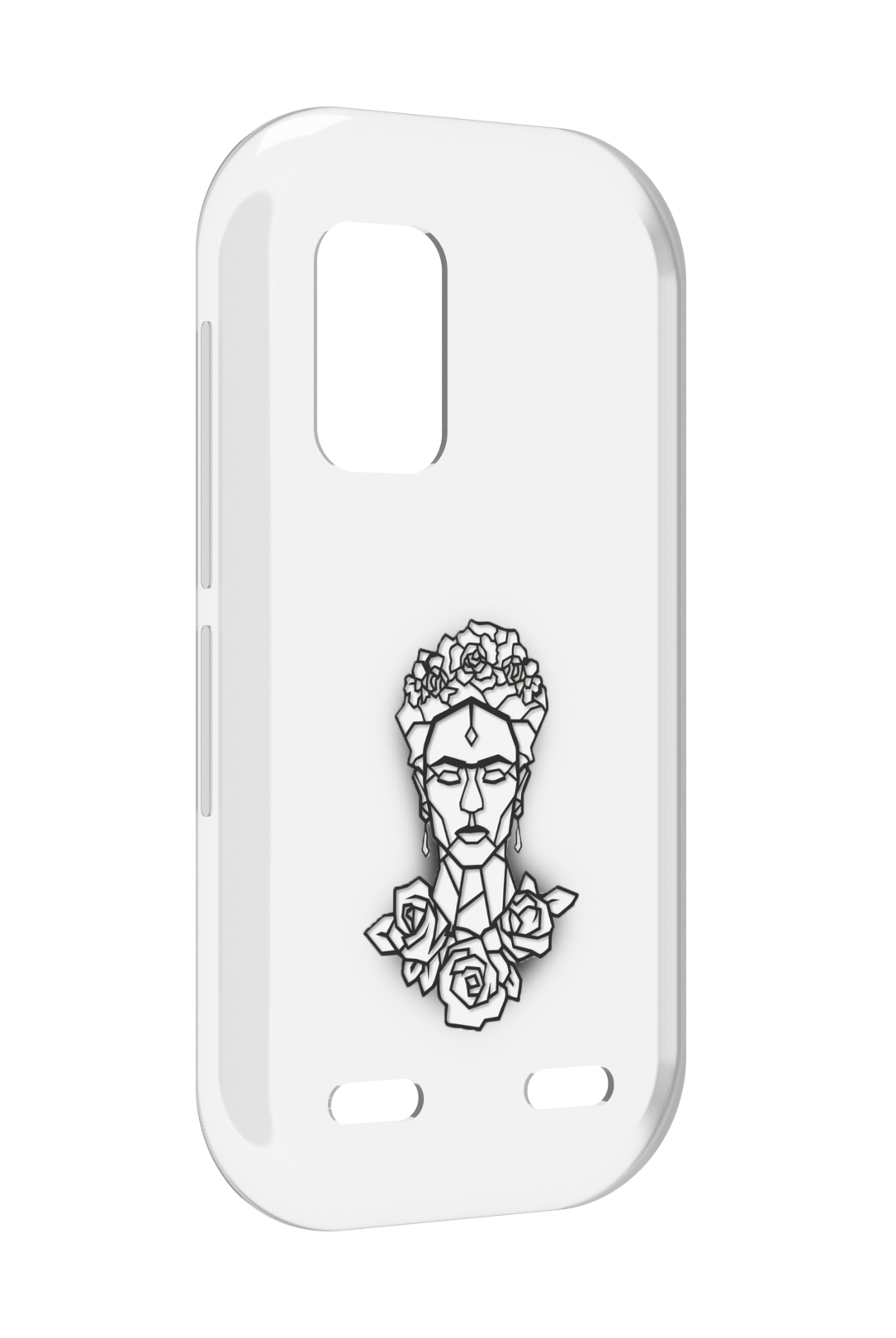 

Чехол MyPads девушка с цветами с гранями женский для UleFone Armor X10 / X10 Pro, Прозрачный, Tocco