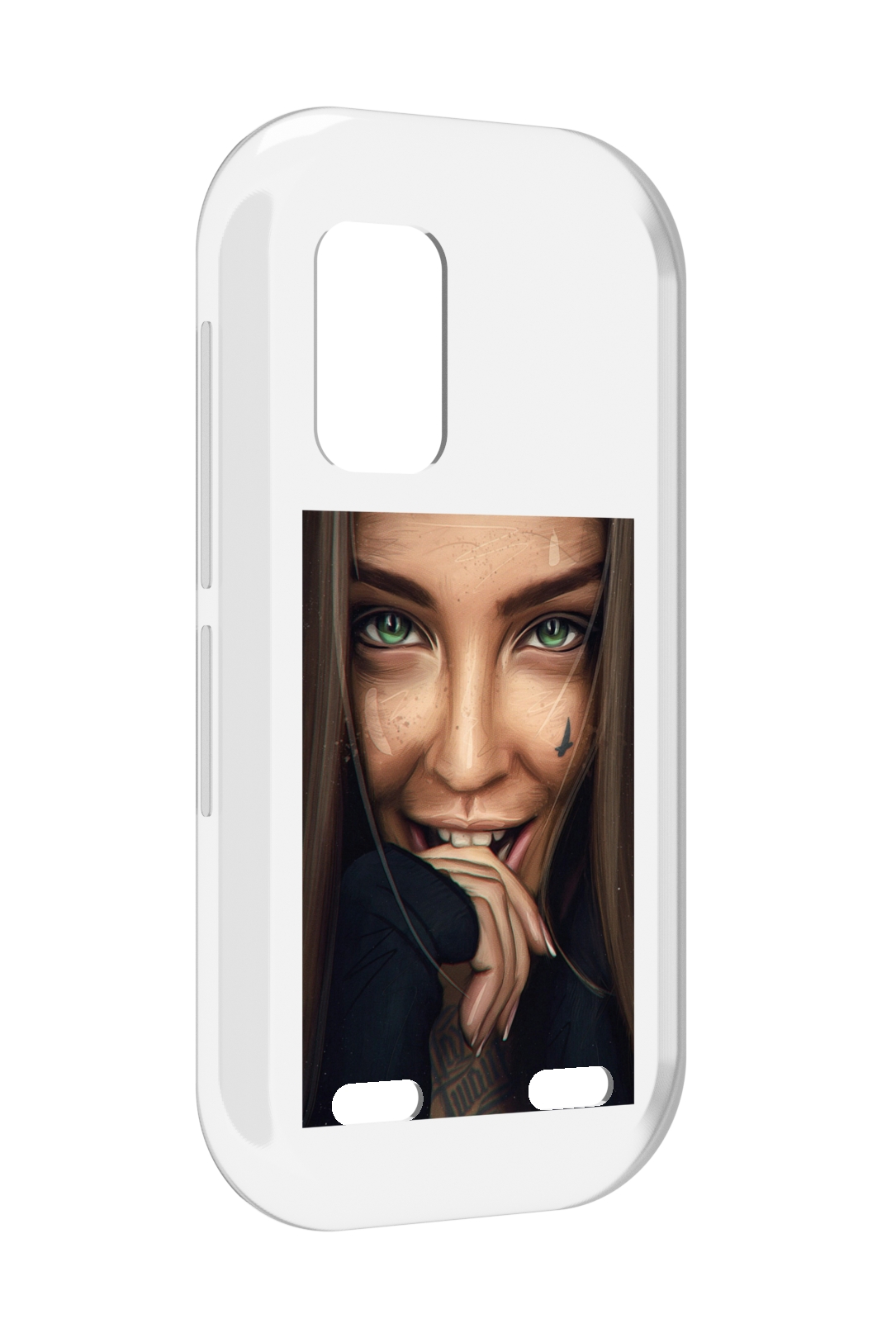 

Чехол MyPads девушка улыбается женский для UleFone Armor X10 / X10 Pro, Прозрачный, Tocco