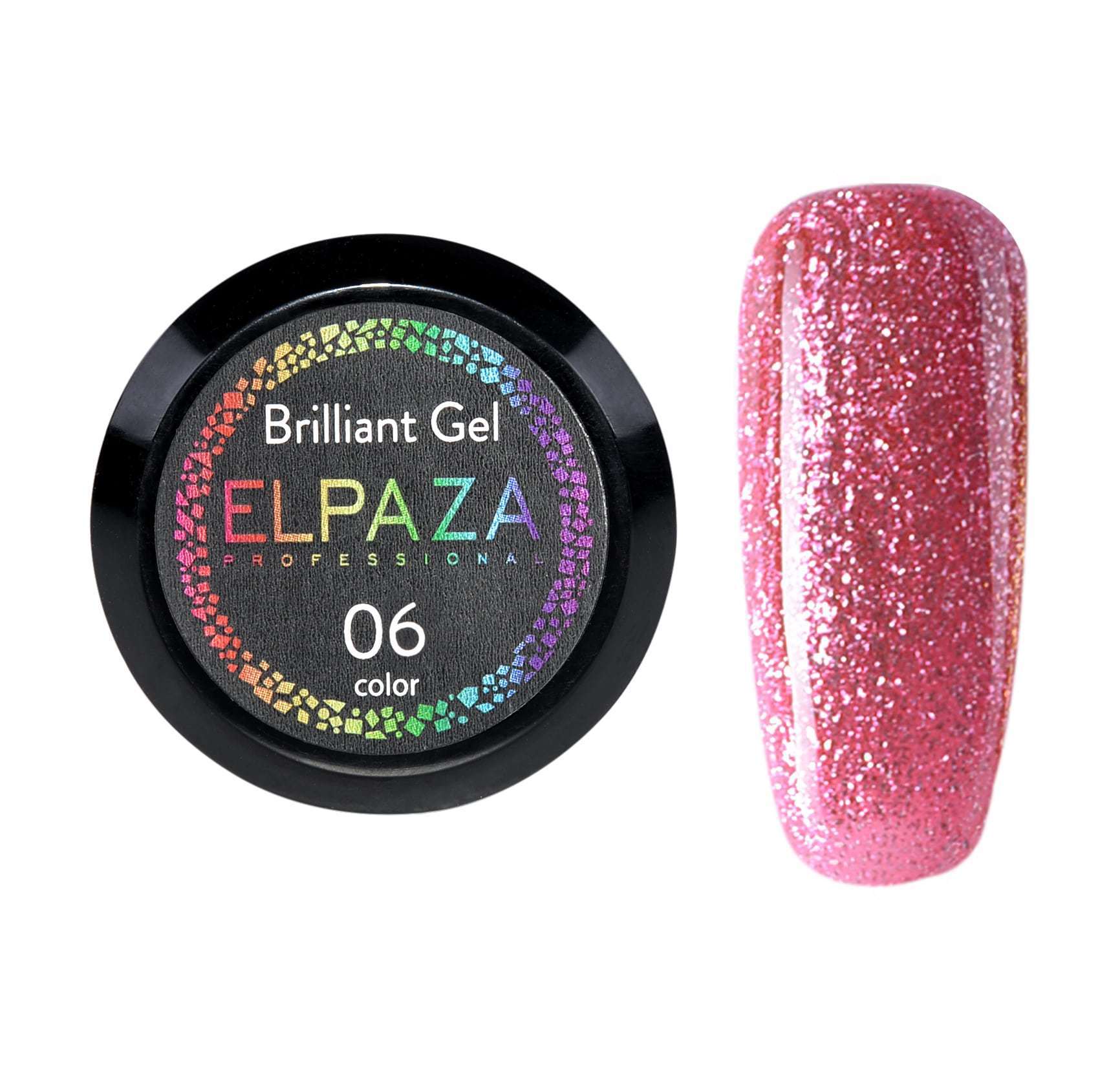 Гель-лак Elpaza Brilliant Gel №6, 5 мл