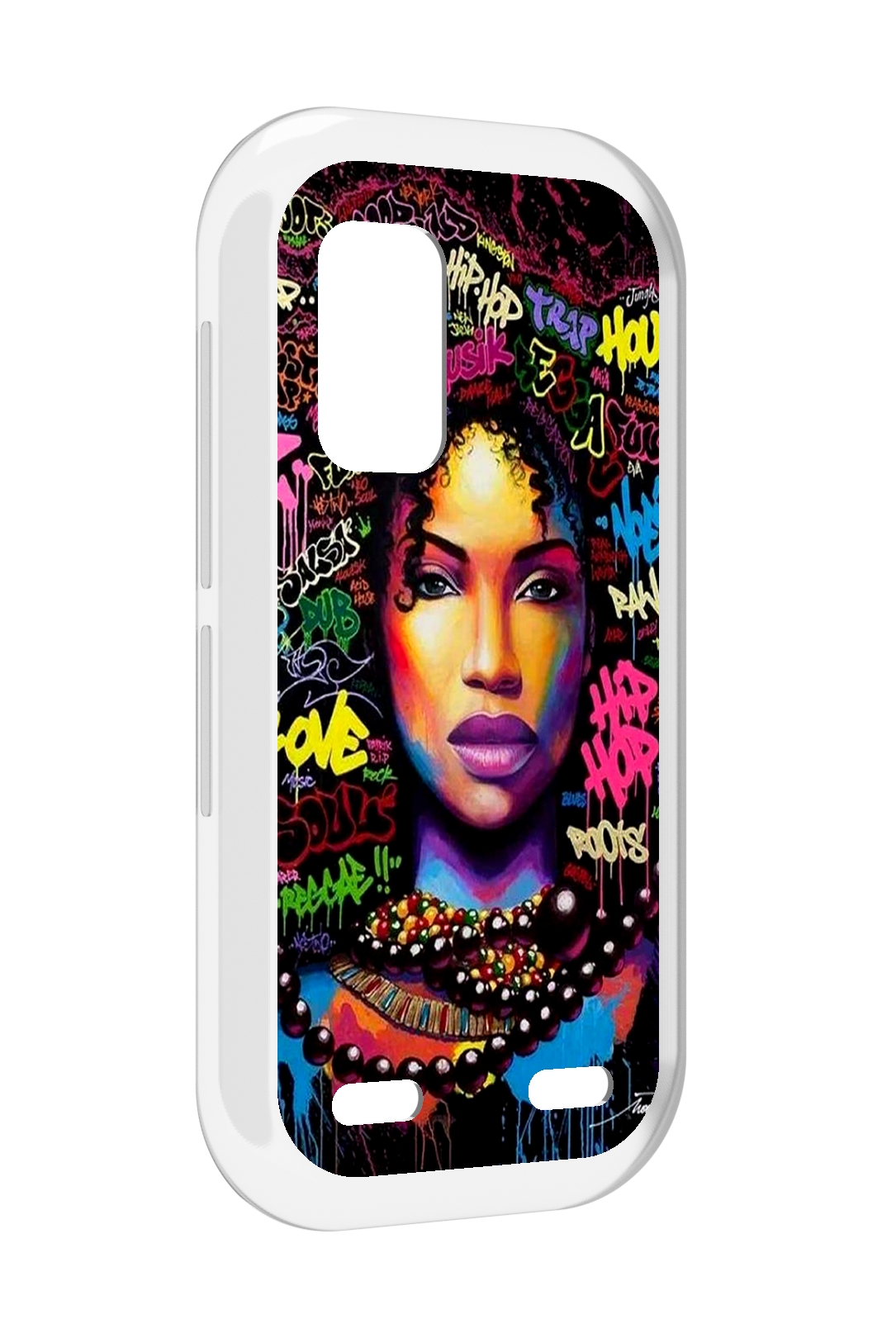 

Чехол MyPads девушка-в-граффити женский для UleFone Armor X10 / X10 Pro, Прозрачный, Tocco