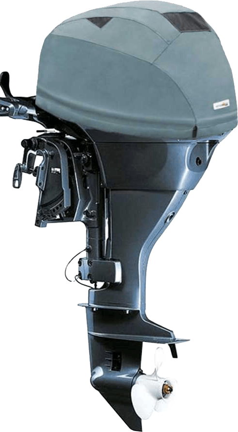 

Чехол ходовой на капот Yamaha F25D (2010>), Серый, F25D