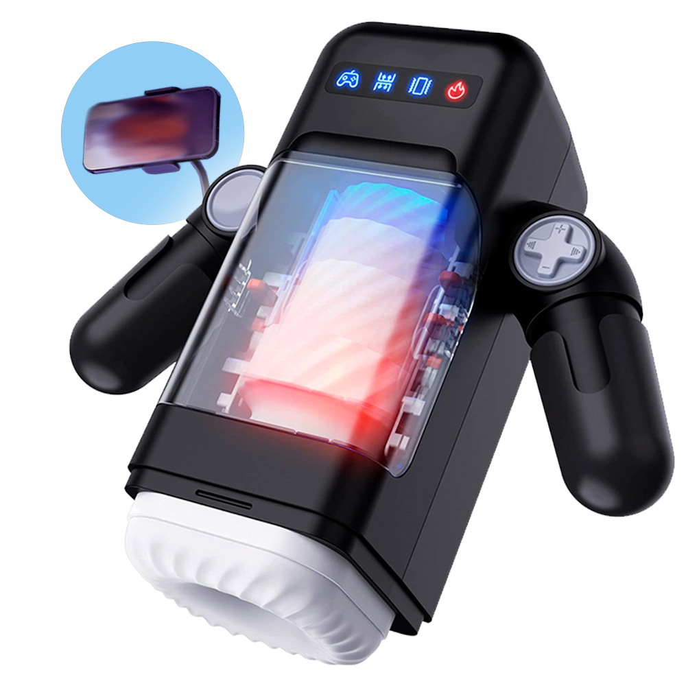 Мастурбатор мужской S&H Erotic автоматический, черный, арт 166371373