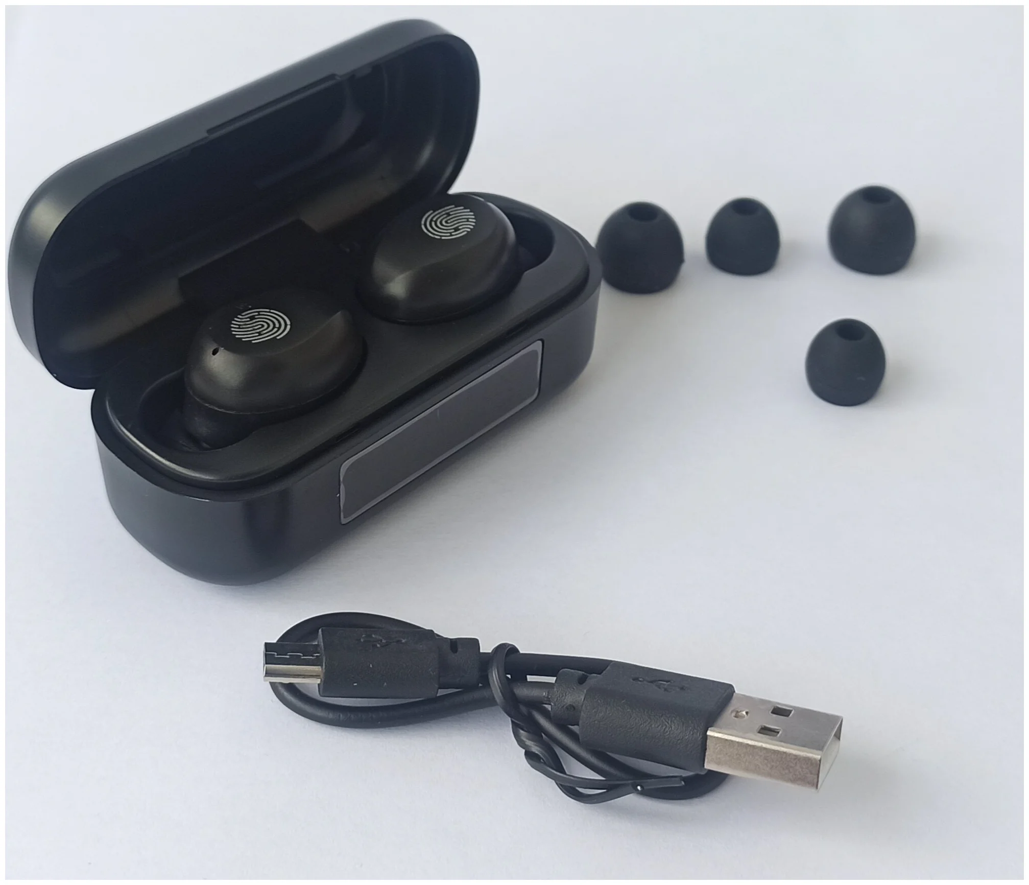 

Наушники беспроводные V8 True Wireless Stereo (Черный)