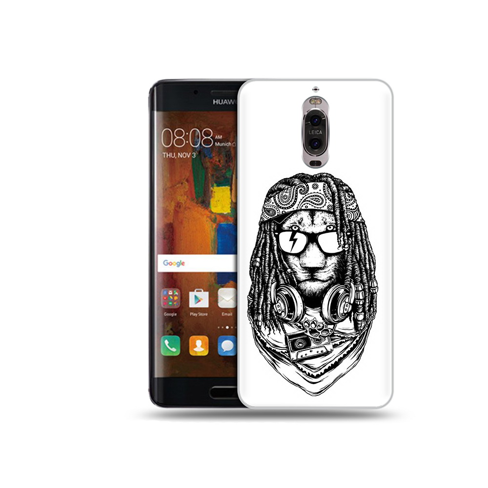 

Чехол MyPads Tocco для Huawei Mate 9 Pro дреды льва (PT50613.55.338), Прозрачный, Tocco