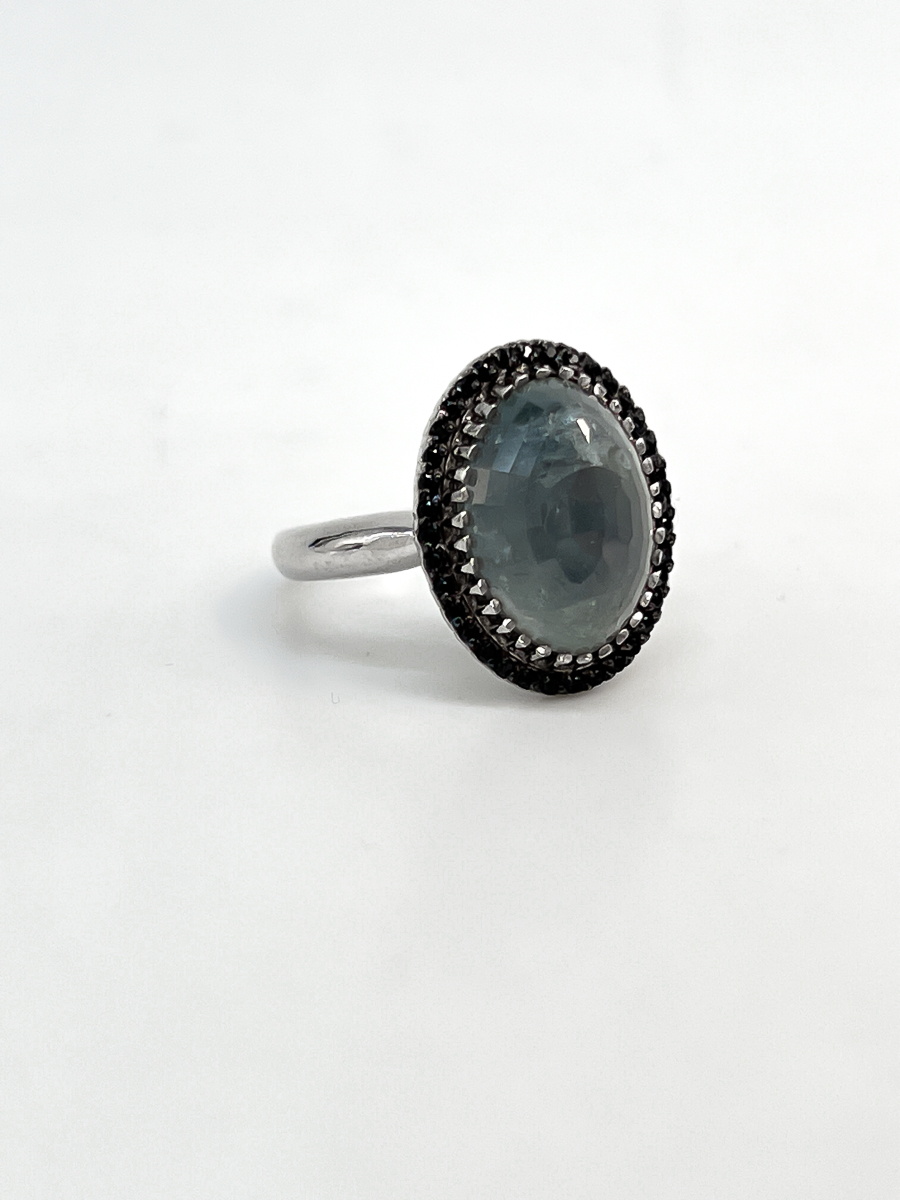 

Перстень из серебра р. Кристалл мечты 109418080, александрит/шпинель, 109418080