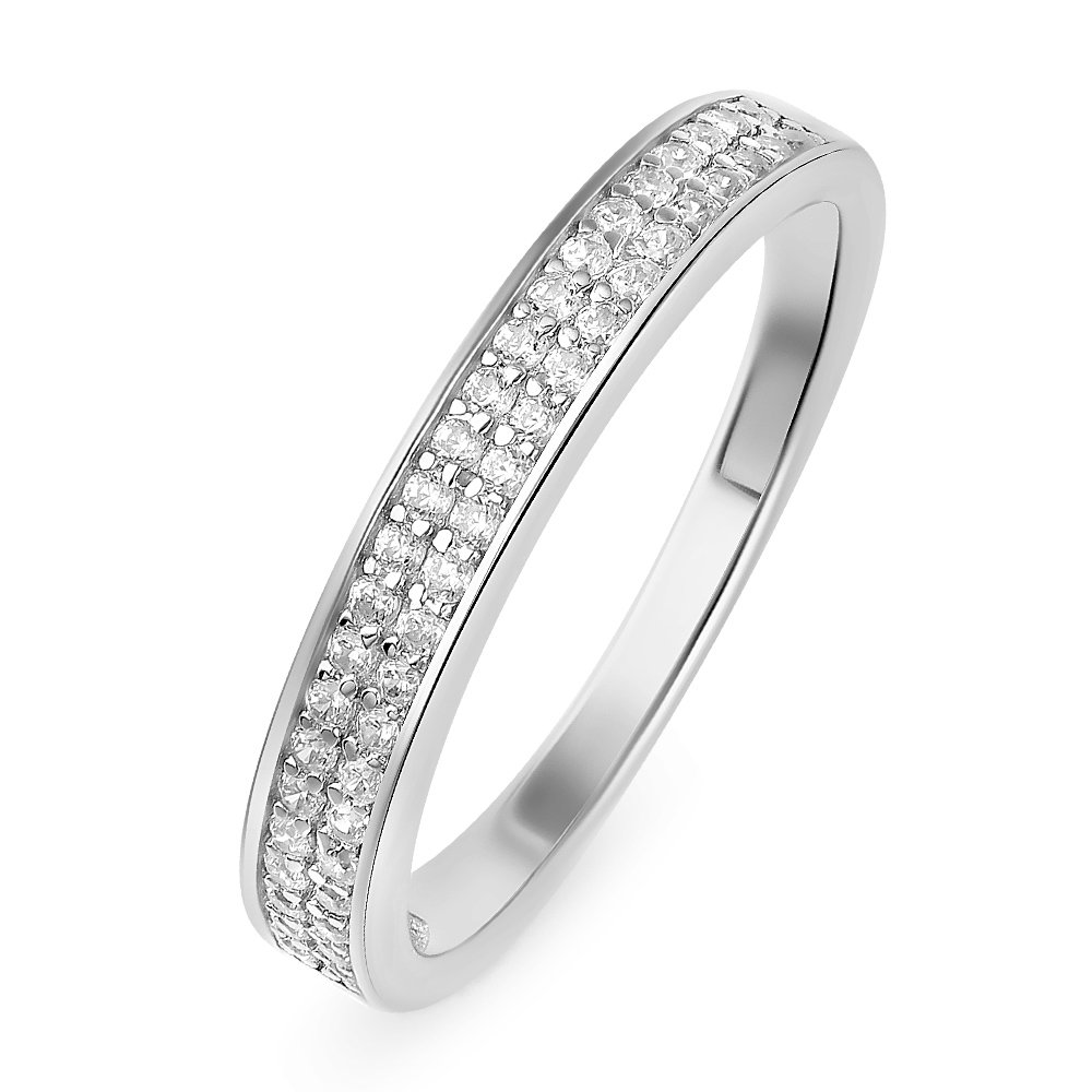 

Кольцо из серебра р. 17,5 585Gold 4100083209, фианит, 4100083209