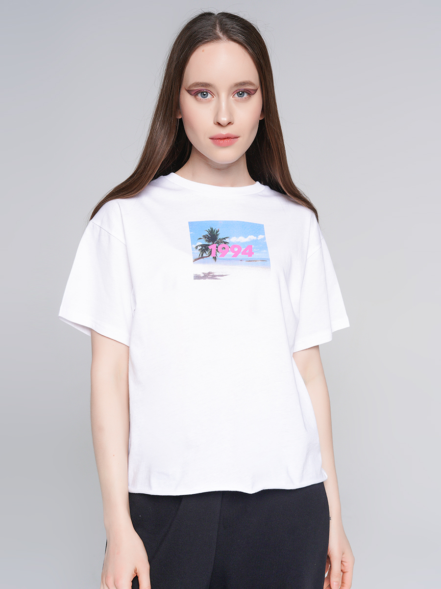 

Футболка женская ТВОЕ 89972 белая XS, 89972