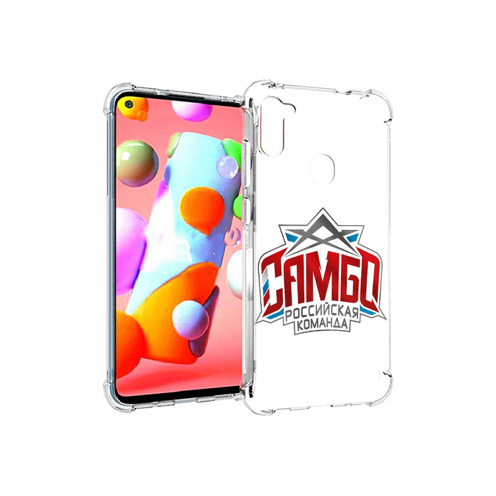 

Чехол MyPads Tocco для Samsung Galaxy A11 Самбо (PT149913.480.154), Прозрачный, Tocco