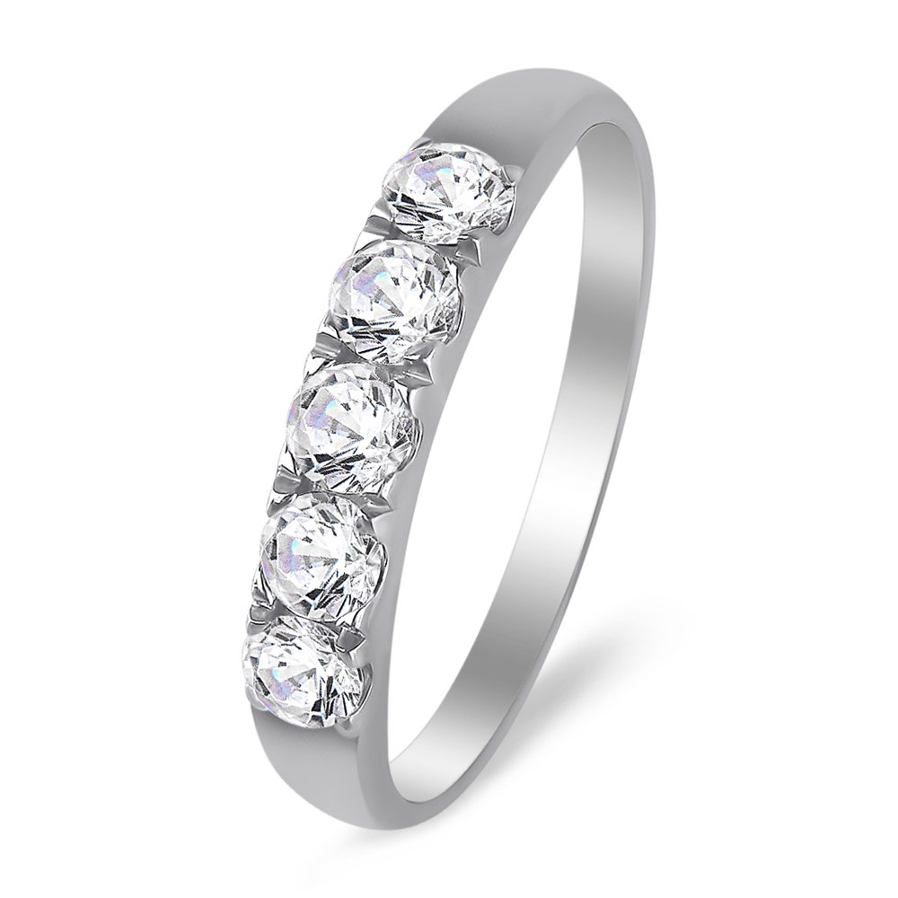 

Кольцо из серебра р. , 585Gold 4100093435, фианит, 4100093435
