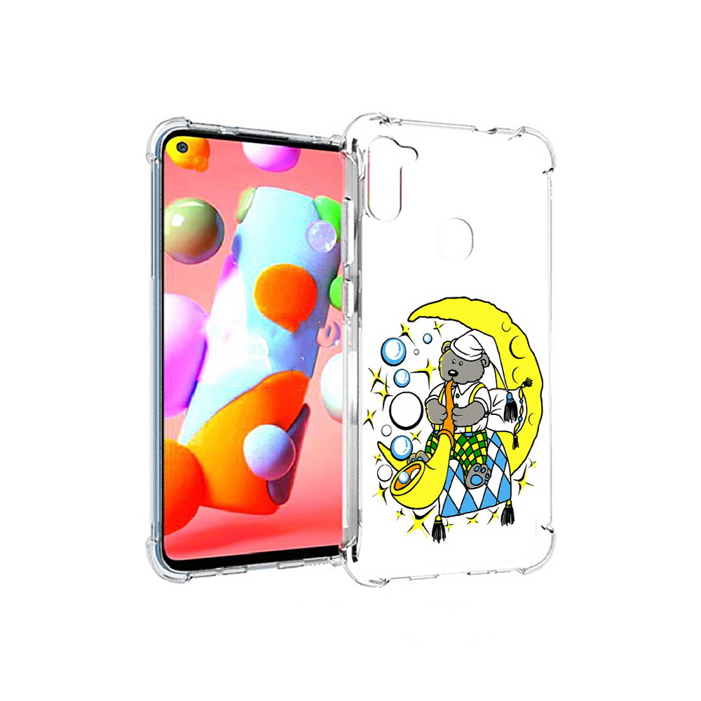 

Чехол MyPads Tocco для Samsung Galaxy A11 Сырная луна (PT149913.480.167), Прозрачный, Tocco