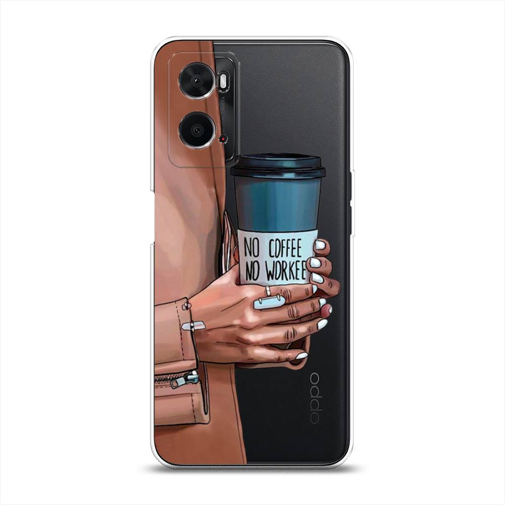 

Чехол Awog на Oppo A36 "No coffee", Разноцветный, 259950-7